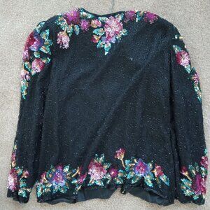 GLOSSY SEQUINED LAURENCE KAZAK DINNER JACKET